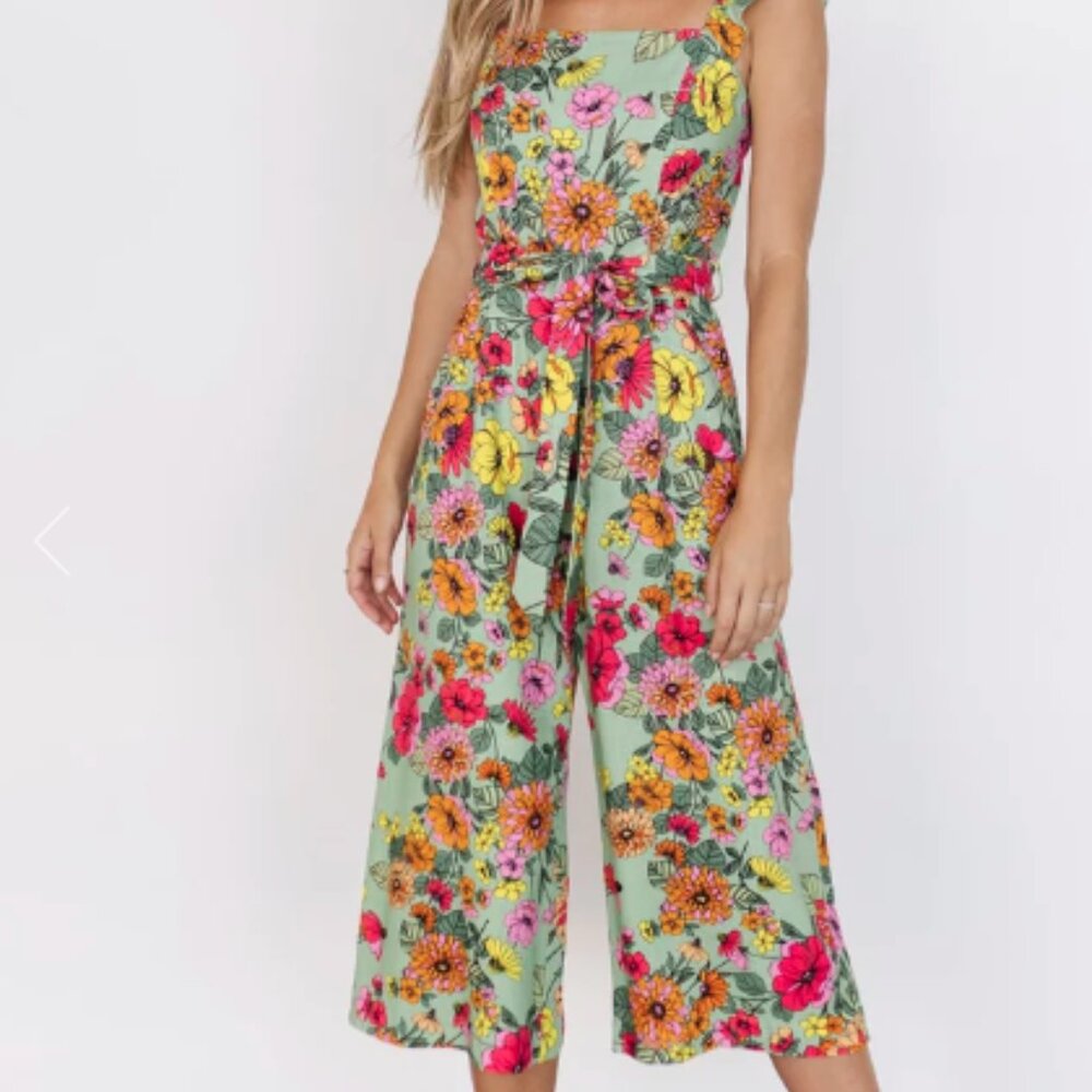 Baltic Born Gemma Jumpsuit in Sage (Green) Medium